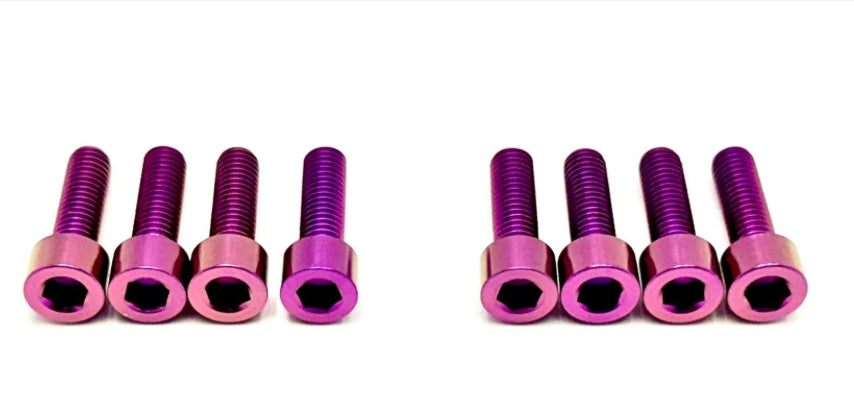 FULL DIRECT MOUNT TITANIUM BOLTS(set of 8)