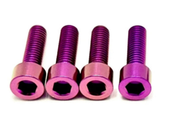 Titanium foot lock bolts! (Set of 2)