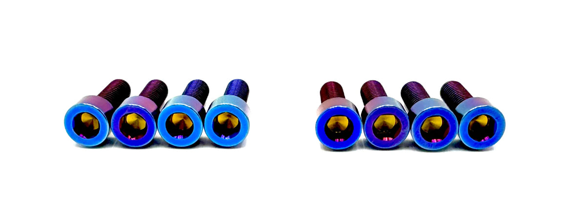FULL DIRECT MOUNT TITANIUM BOLTS(set of 8)