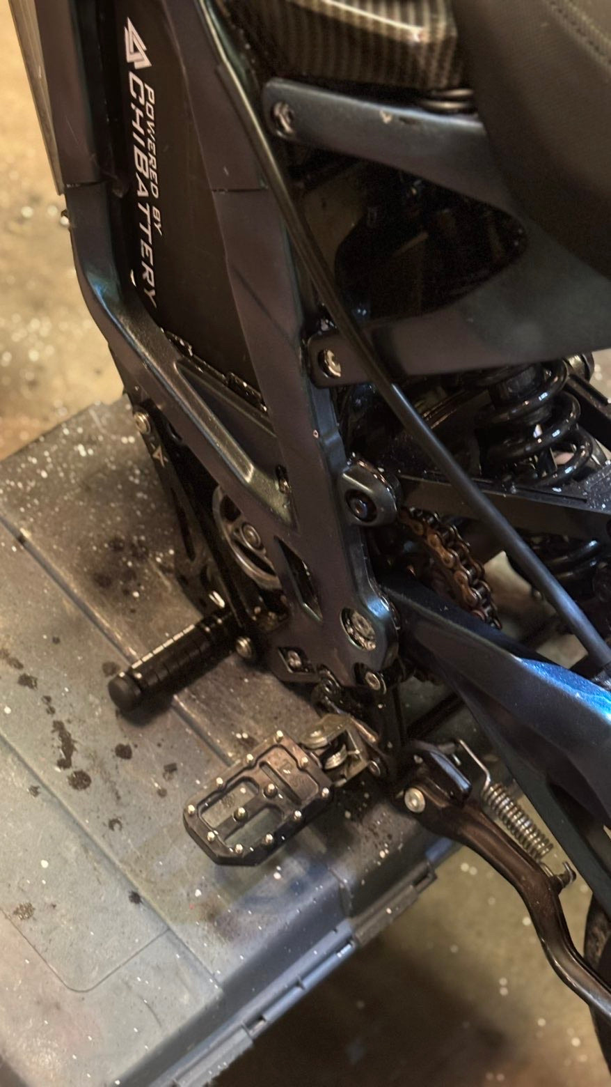 Surron Light Bee "Coated" Frame Guards